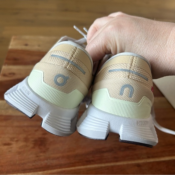 New On Cloud X 3 Sneakers Yellow Savannah Frost - Picture 5 of 7